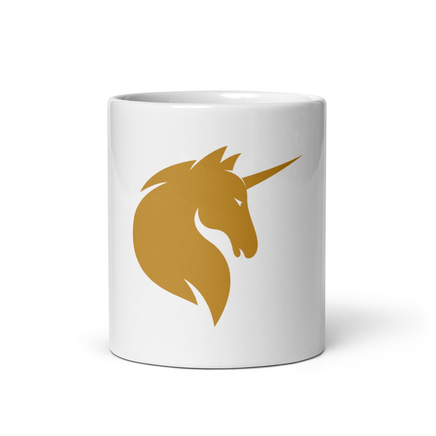 Unicorn White Glossy Mug