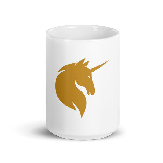 Unicorn White Glossy Mug